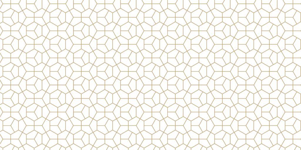 Gold geometric pattern