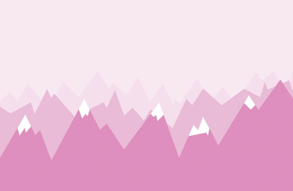 Pink mountains