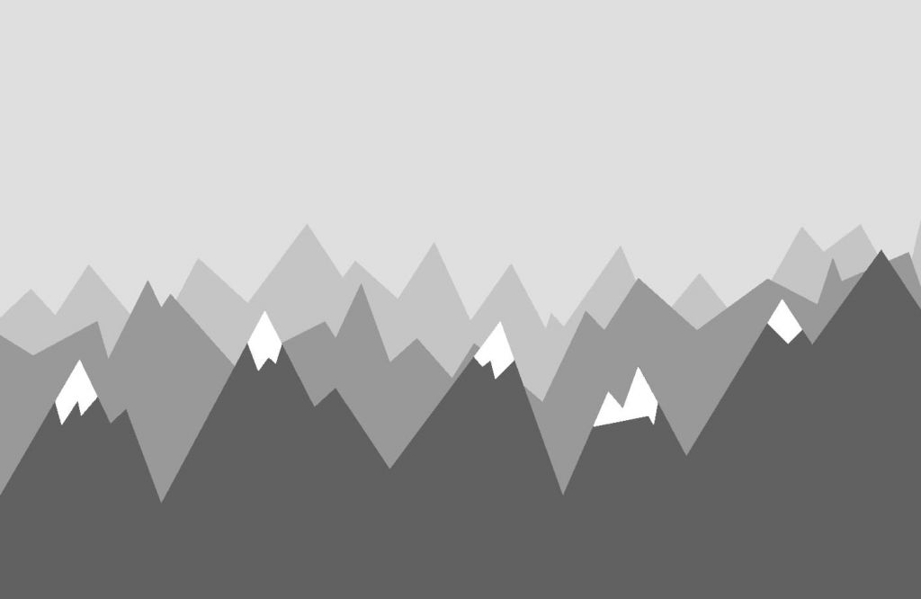 Grey mountains