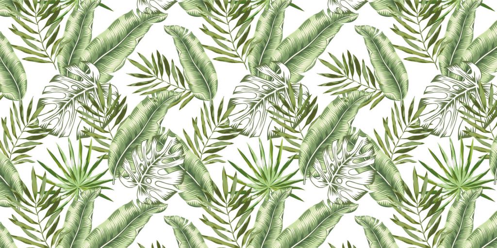 Tropical leaves