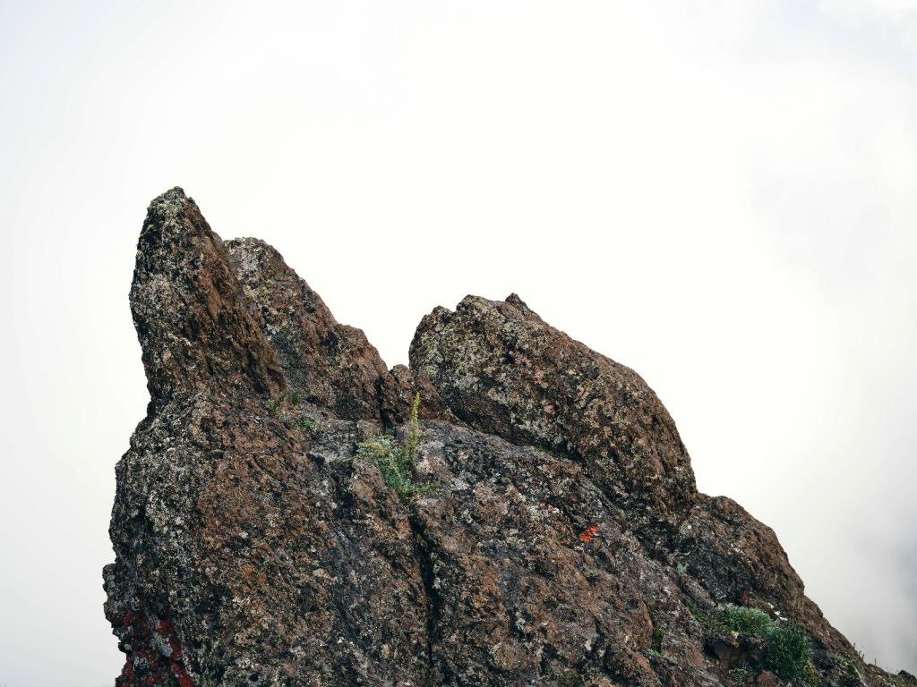 Rock in the clouds 