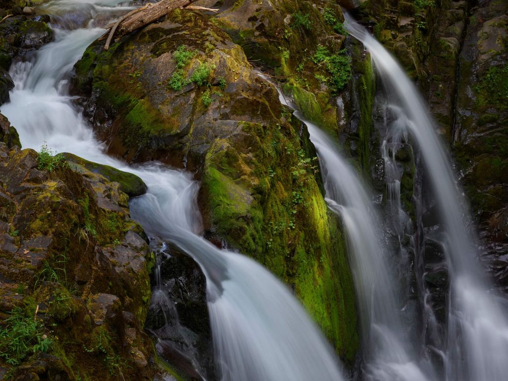Triple waterfall