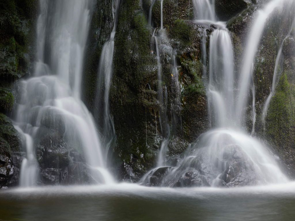 Double waterfall