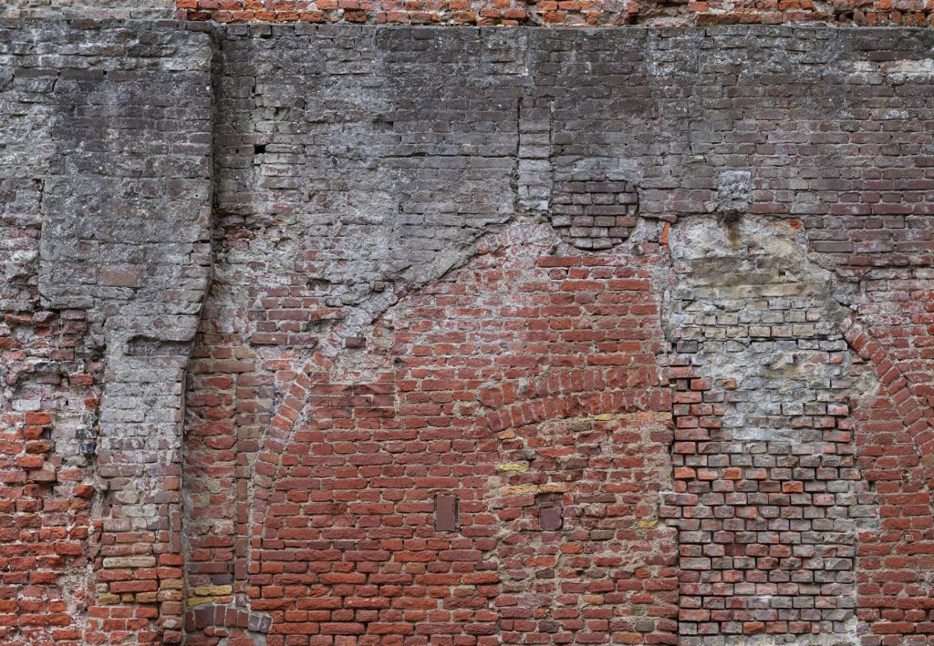 Old restored city wall