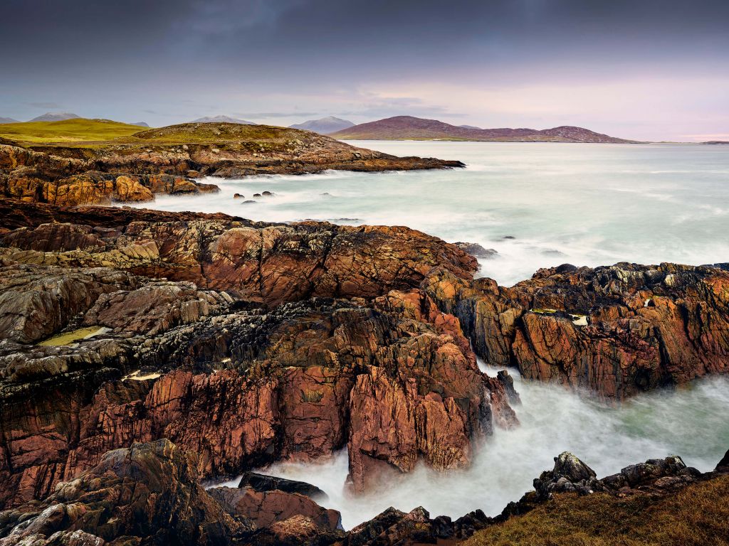 Shore with rocks