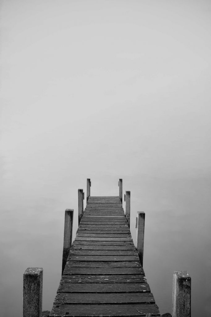 Scaffolding on the water