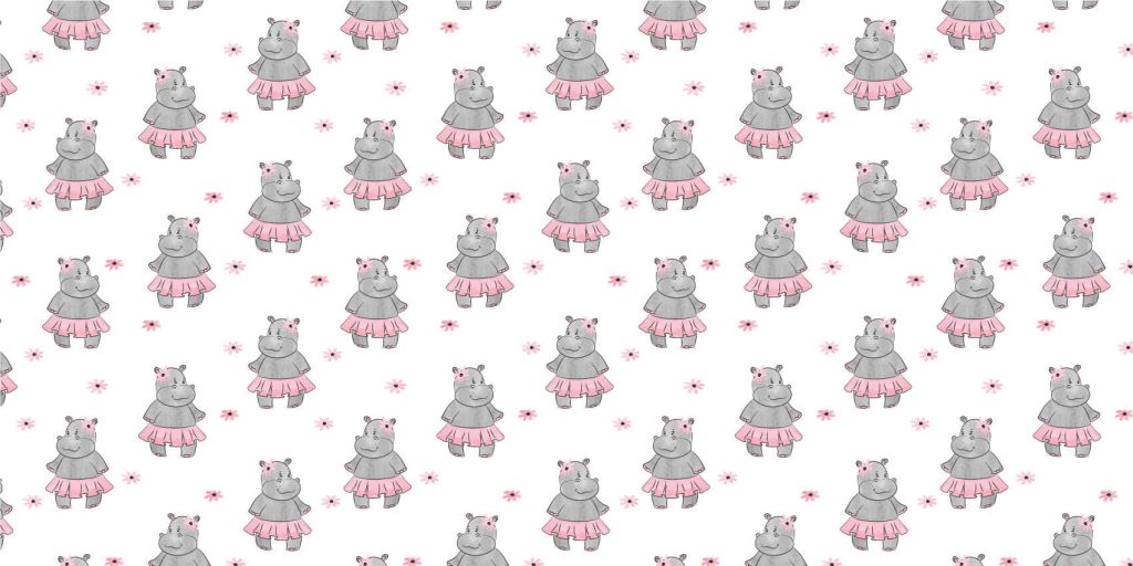 Hippos in tutus