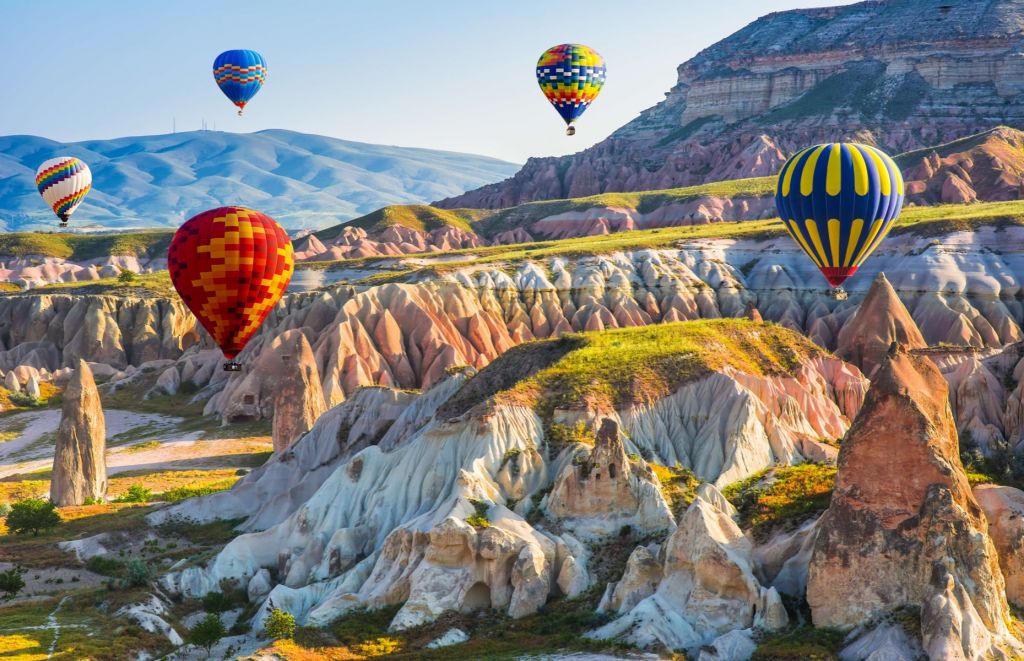 Balloons in Cappadocia