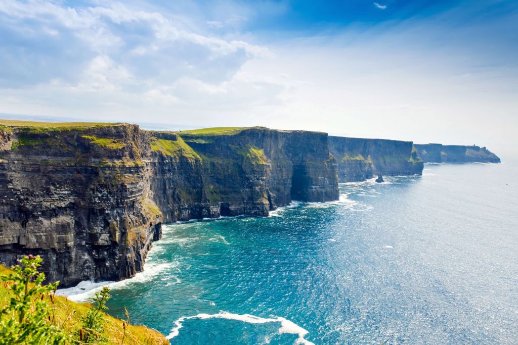 Cliff along the coast