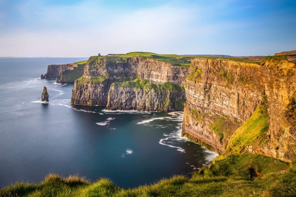 Irish cliff