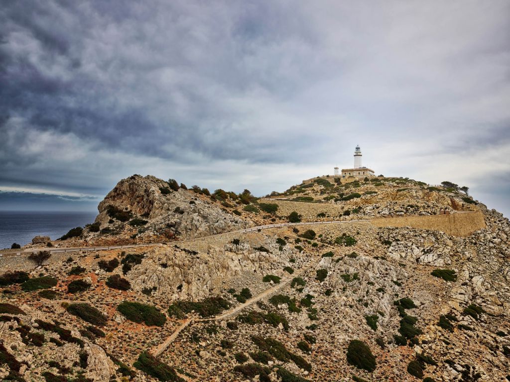 Lighthouse on the coast