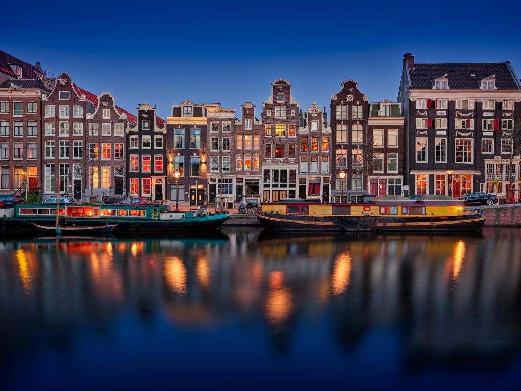 Canal houses Amsterdam