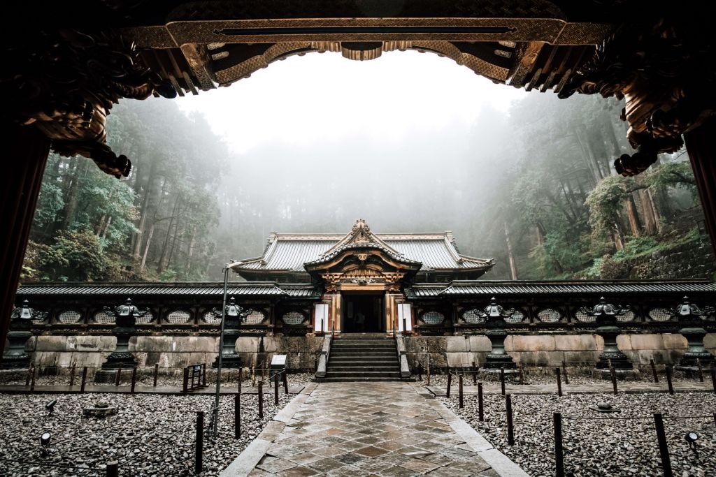 Ancient Japanese temple