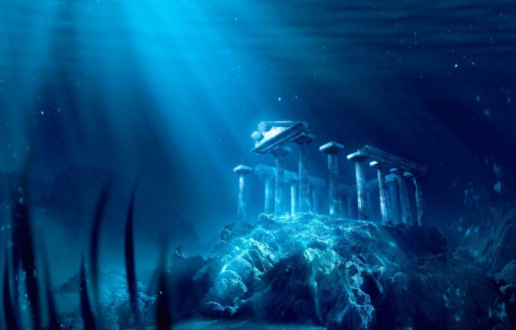 The lost city of Atlantis