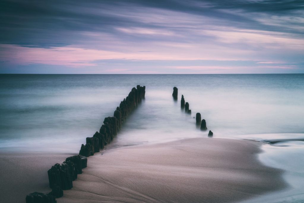 Twilight on the Baltic Sea