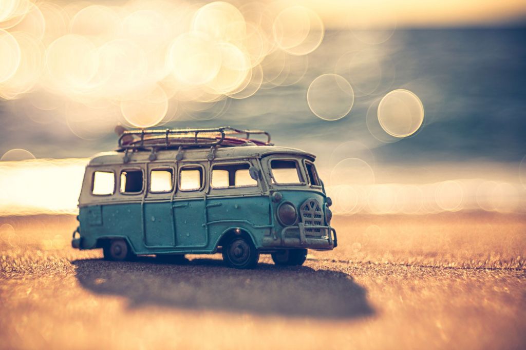 Miniature Volkswagen van