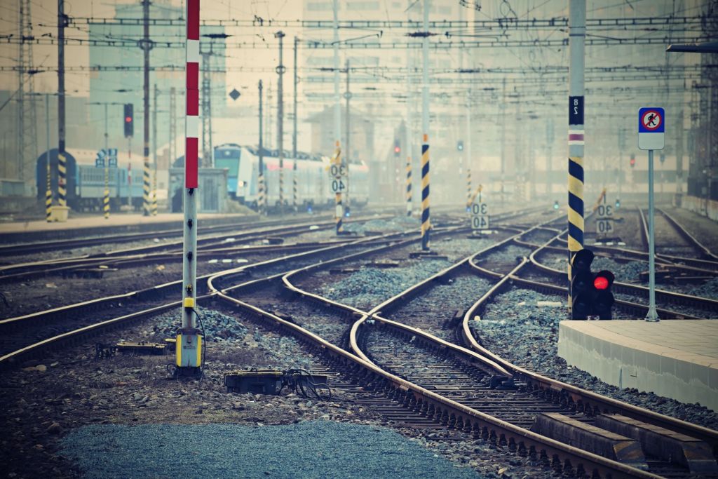 Train tracks and switches