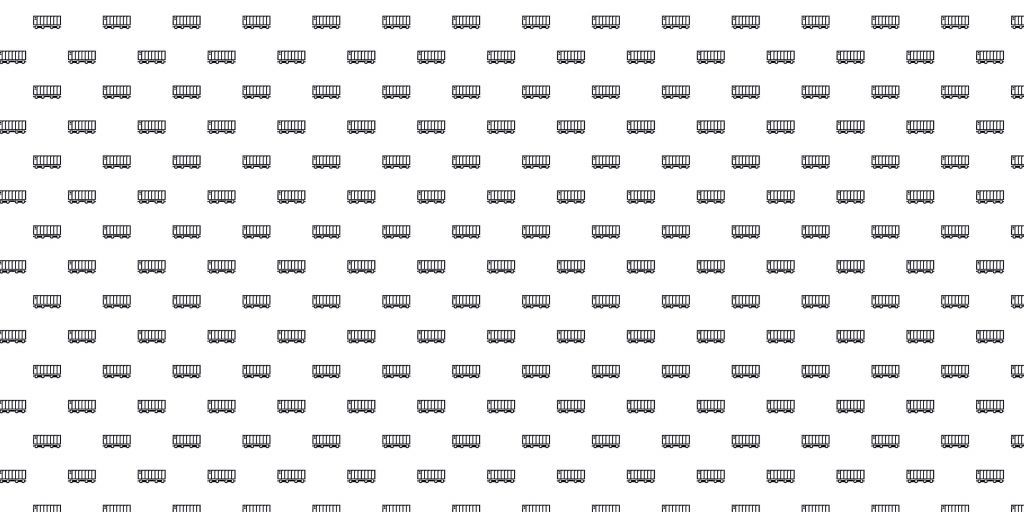Pattern of wagons