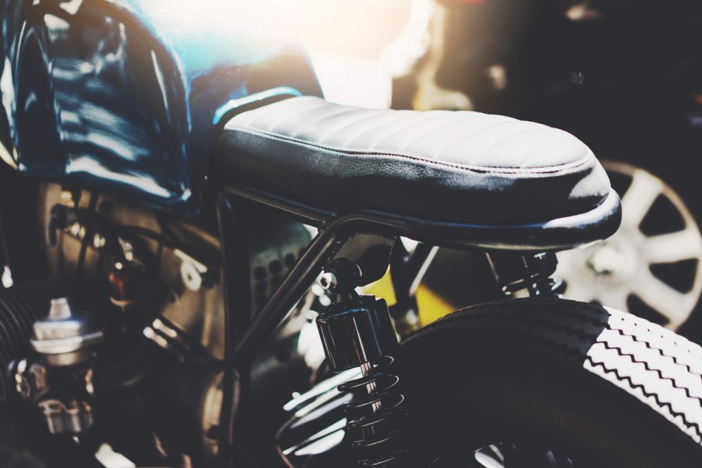 Vintage dirt bike