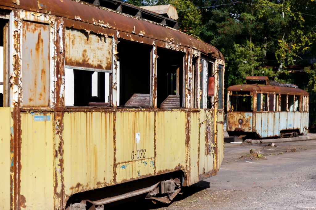 Rusty trams