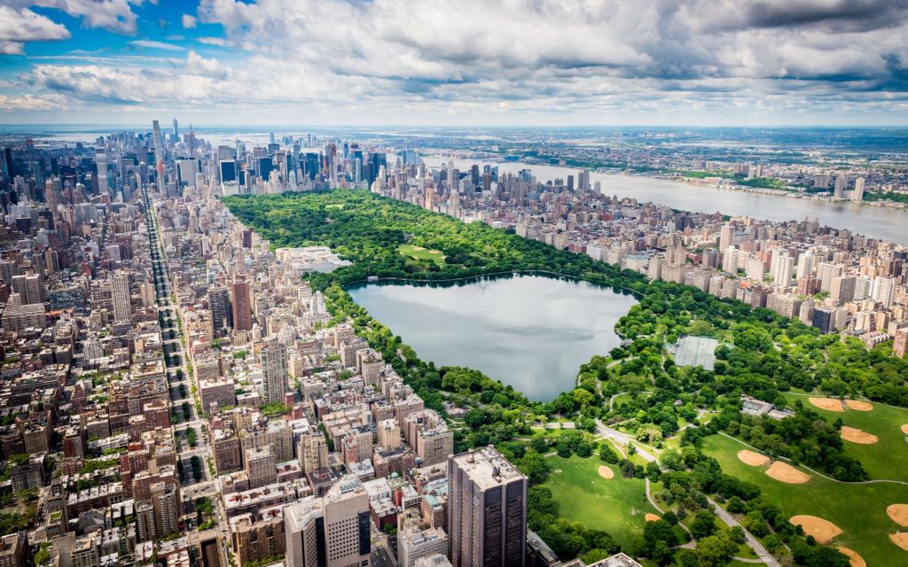 Skyline with Central Park