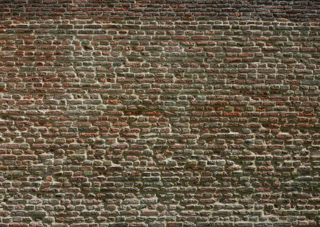 Wall of old bricks