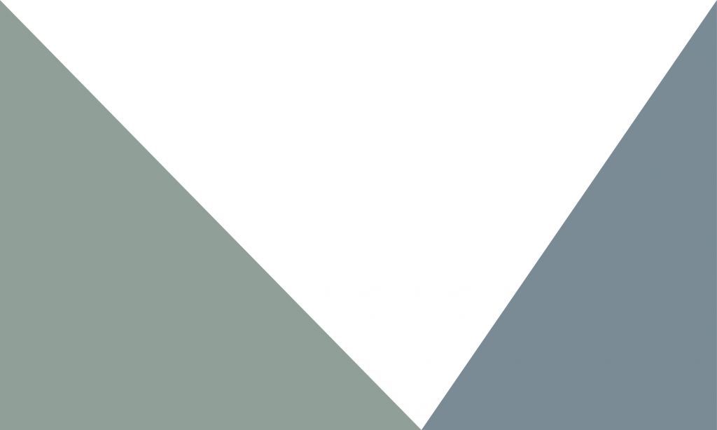 Green and blue triangles
