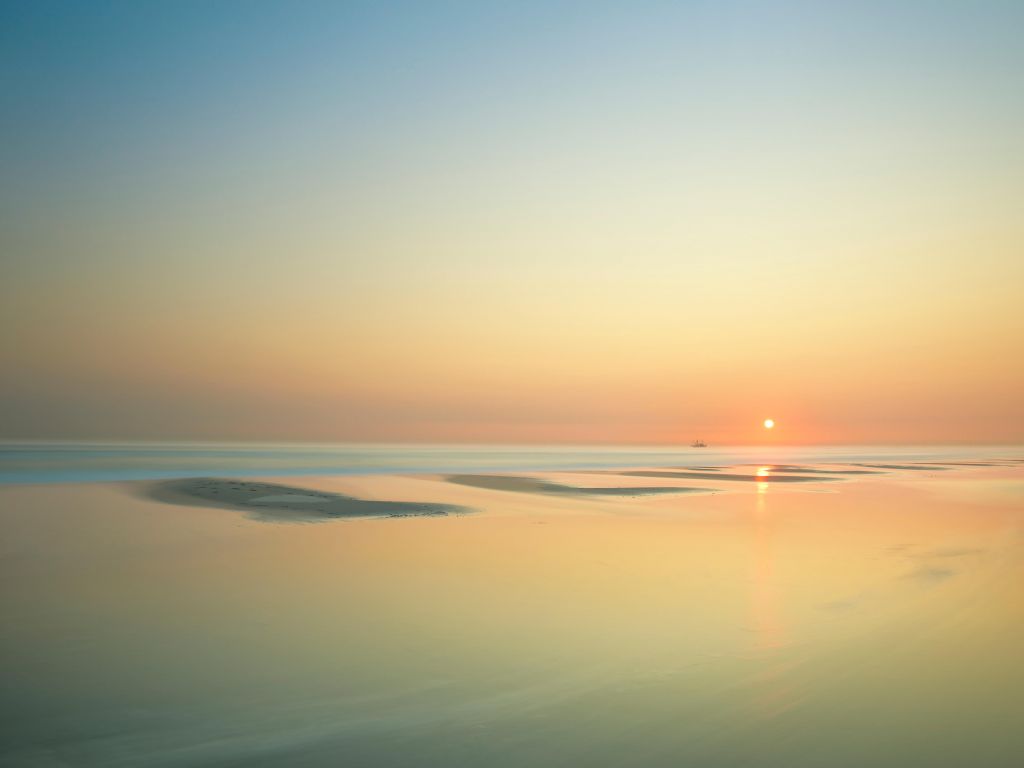 Sunset at the beach