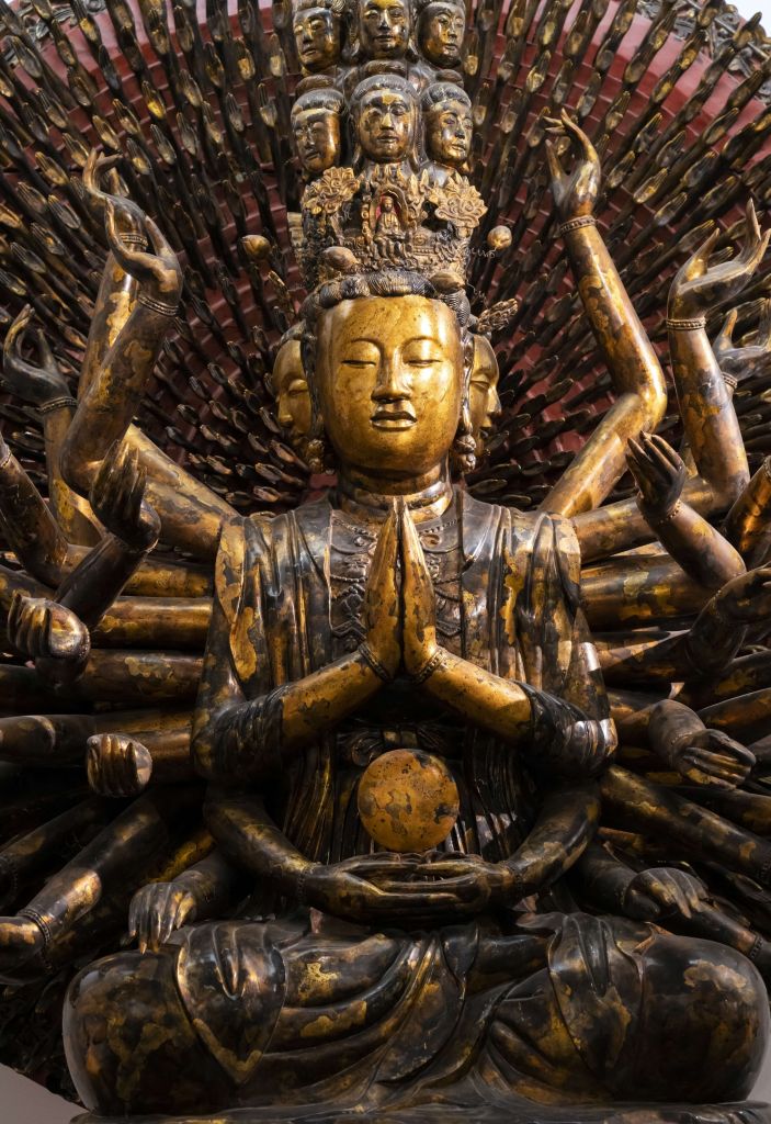 Golden Buddha statue