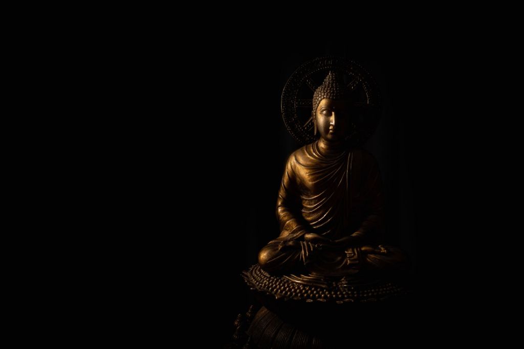Isolated Buddha