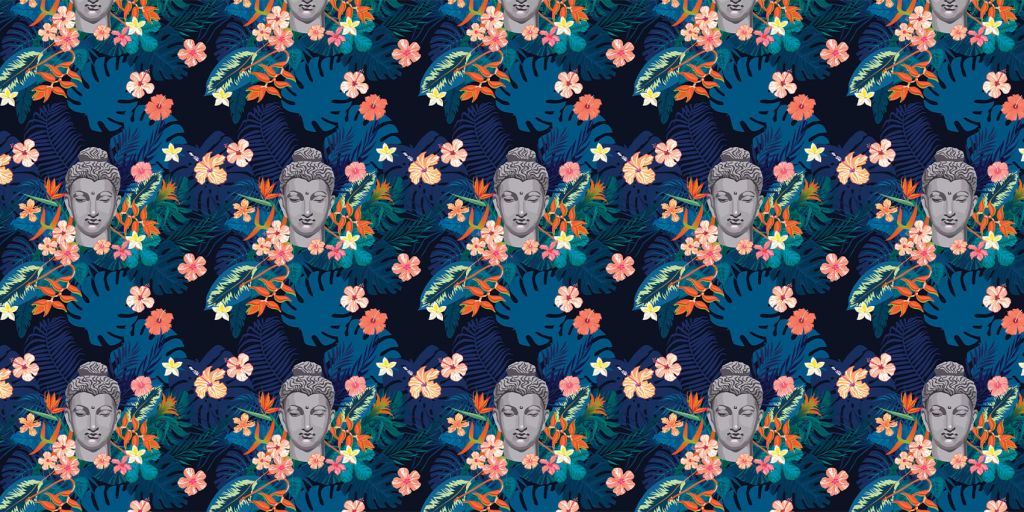 Buddha pattern