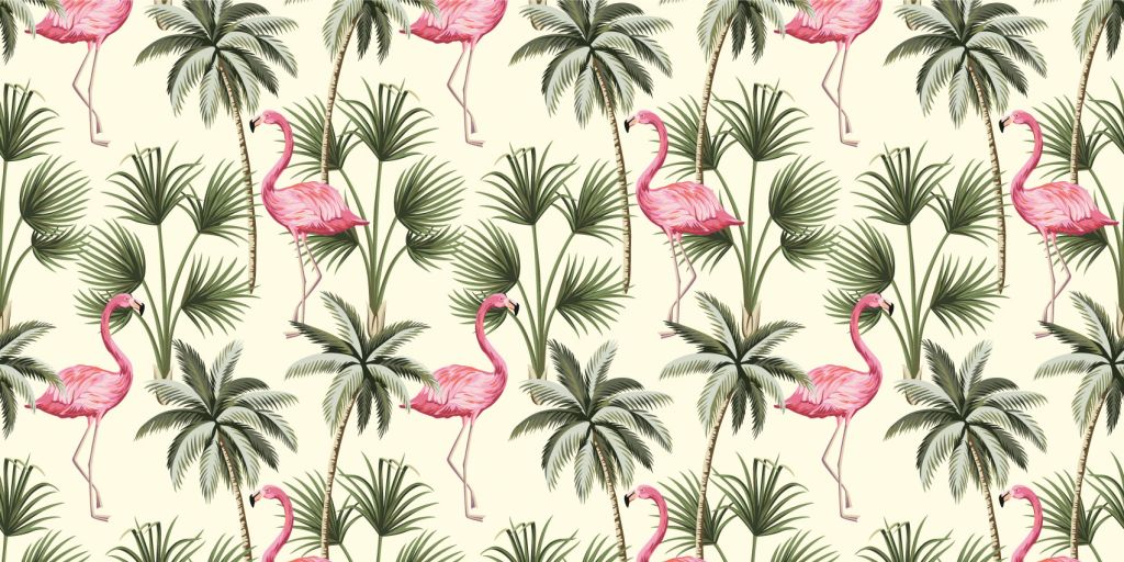 Flamingo pattern
