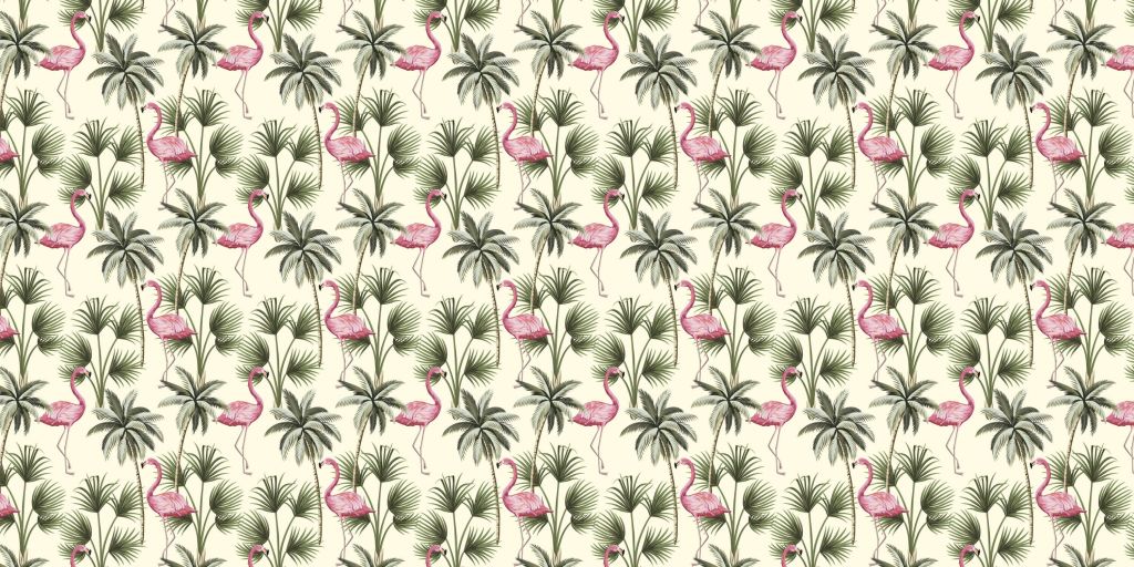 Flamingo pattern