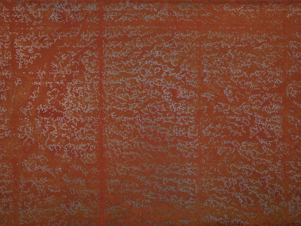 Steel plate with rust