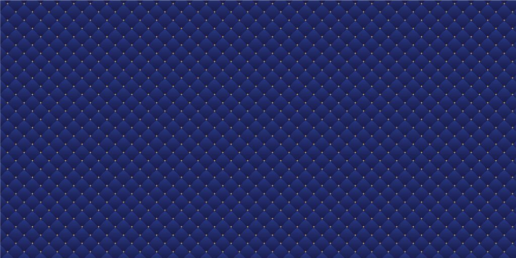 Dark blue chesterfield pattern