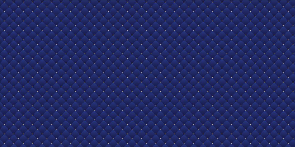 Dark blue chesterfield pattern