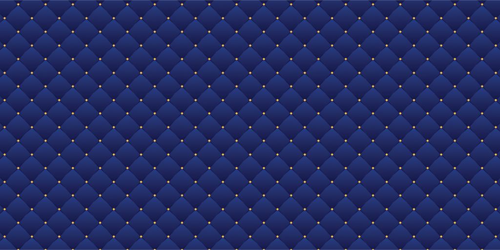 Dark blue chesterfield pattern