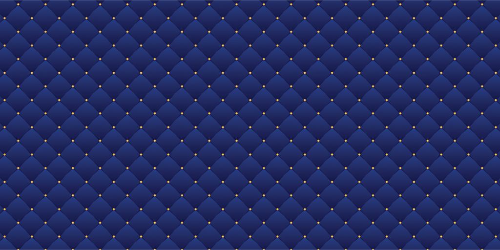 Dark blue chesterfield pattern