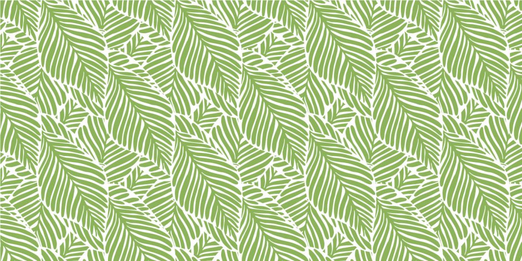 Green leaf pattern