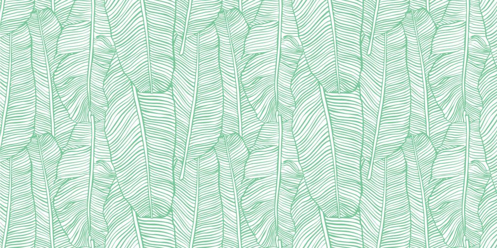 Leaf pattern green