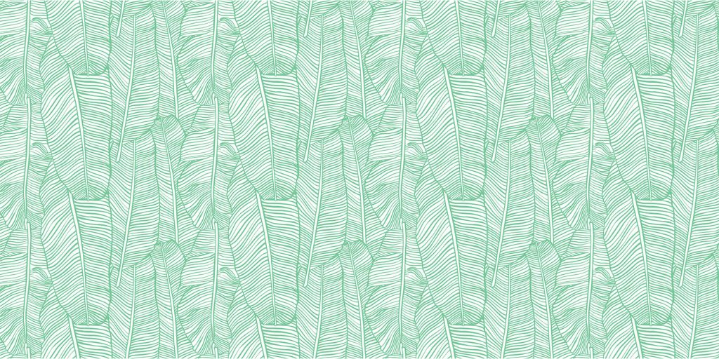 Leaf pattern green