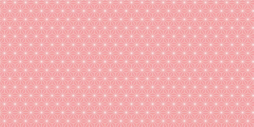 Geometric stars, pink