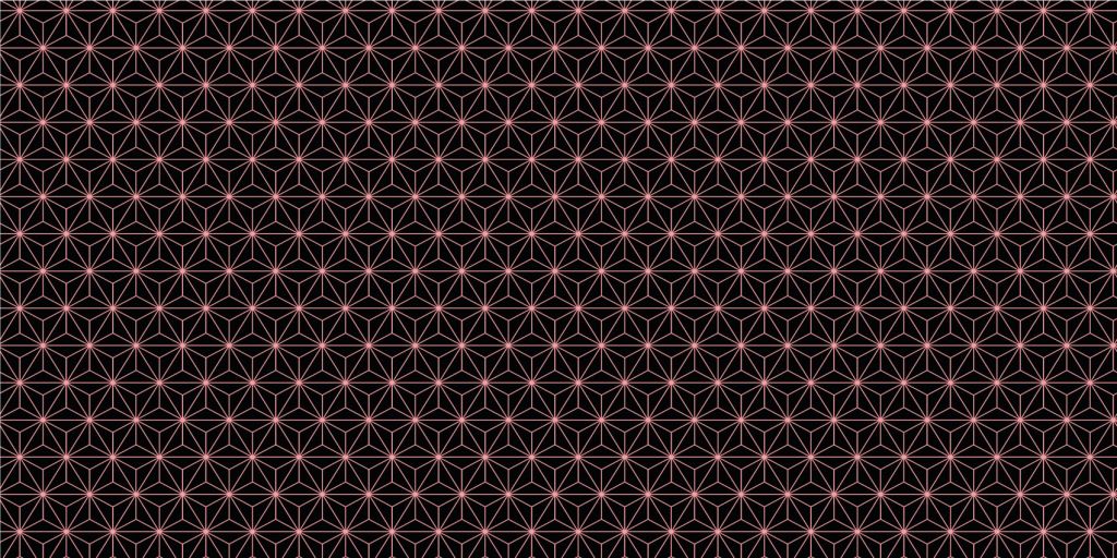 Geometric stars, black