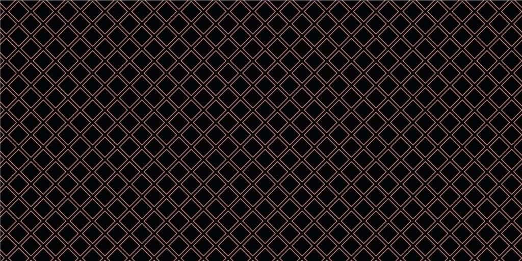 Geometric squares, black