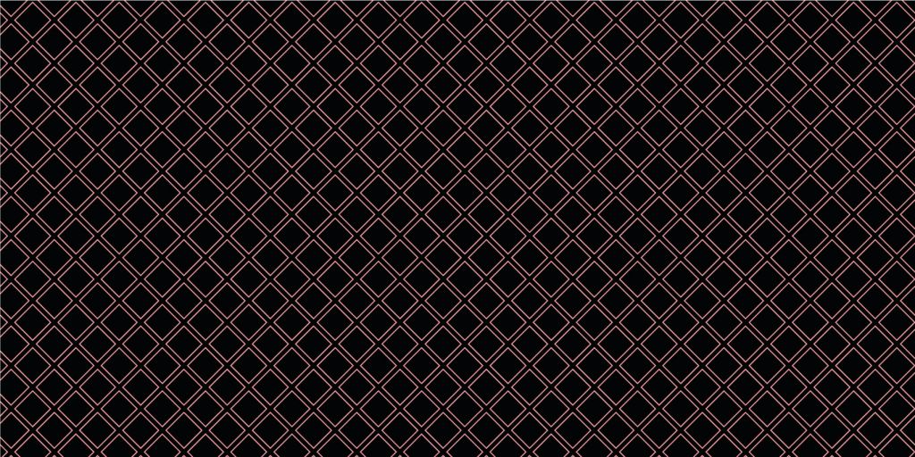 Geometric squares, black