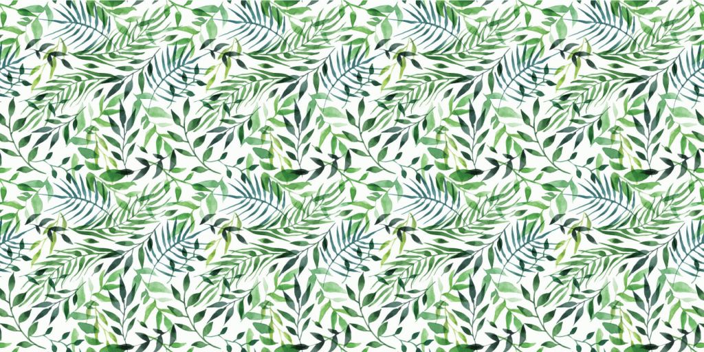 Cheerful pattern, green