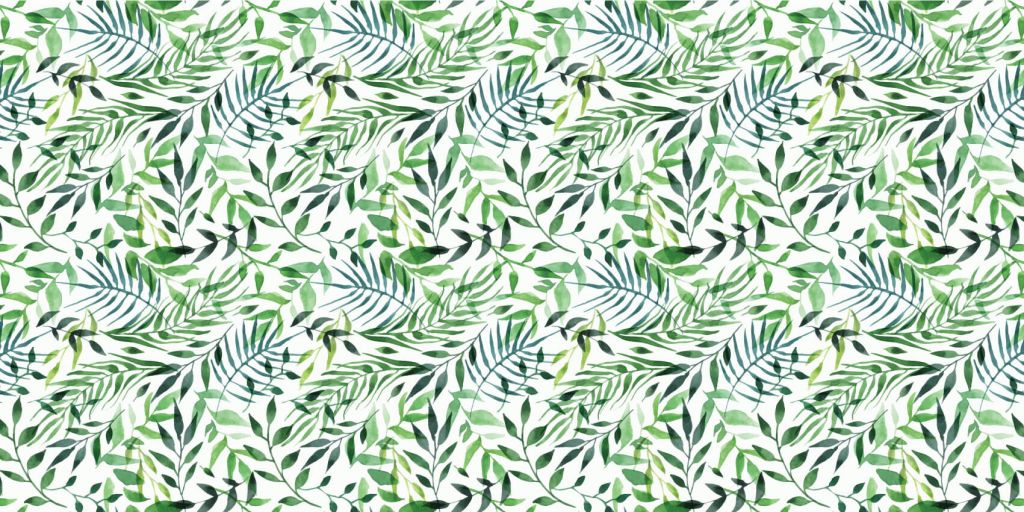 Cheerful pattern, green