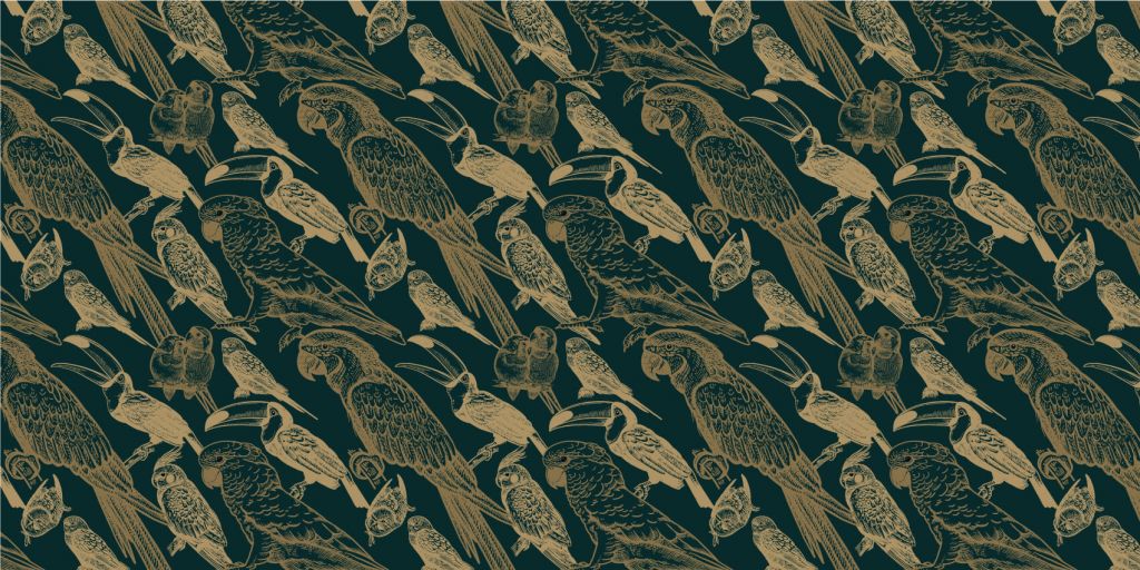 Parrot and Toucan pattern