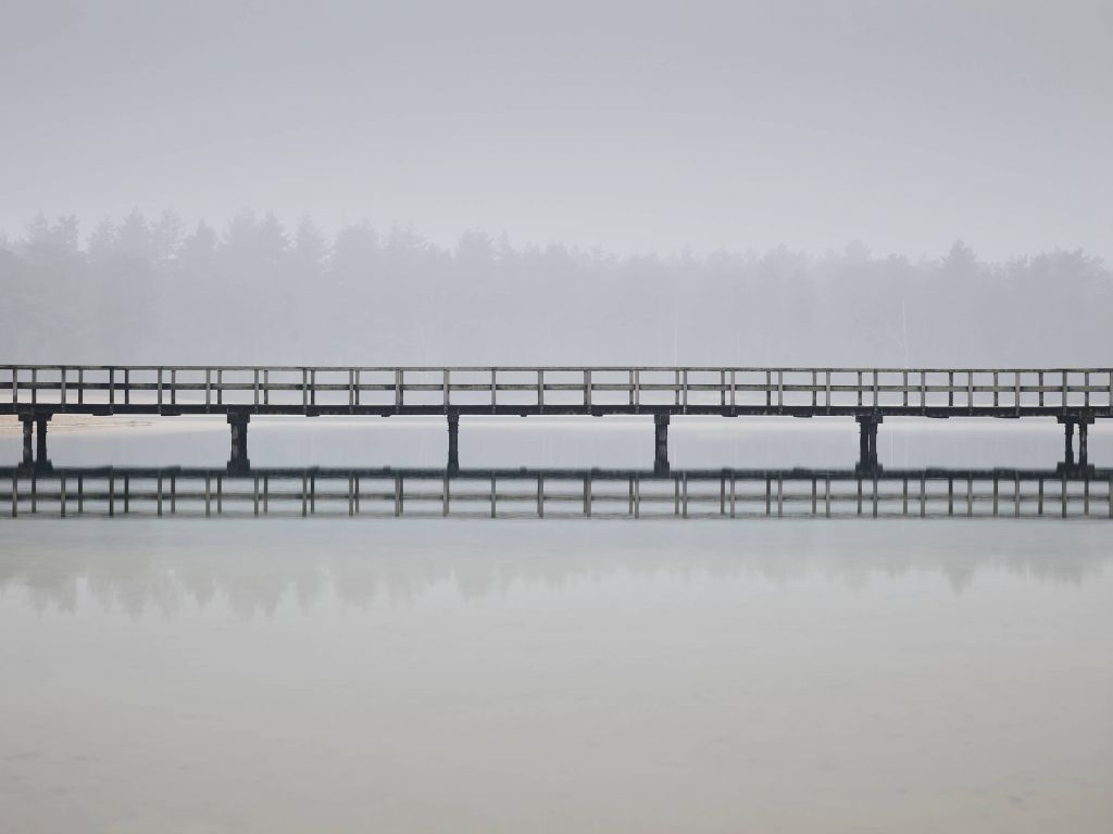 Bridge in the fog