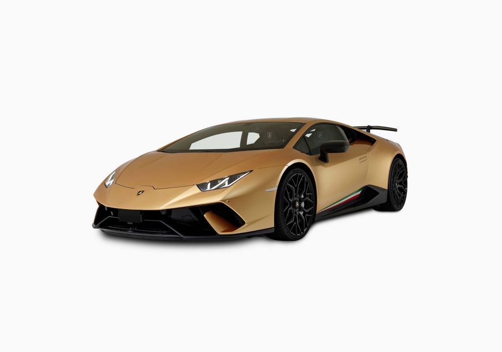 Lamborghini Huracán - Right Front, white